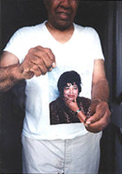 Jane L. Powell's dad Eddie with photo